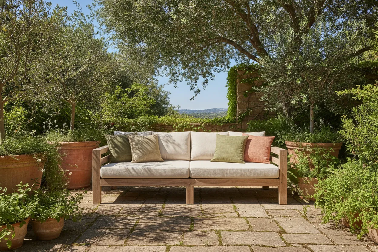 Как выбрать садовый диван из дерева: советы для дачников
